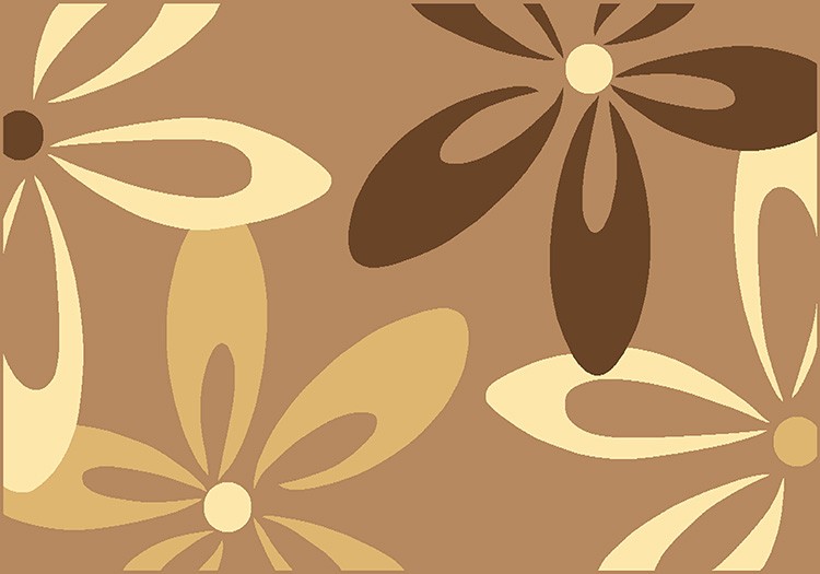 Podlahoviny / Kusové koberce / Karmel Cocoa  Orech 2302/066