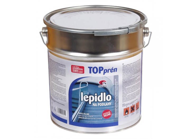 Doplnky k podlahovinám / Lepidlá / Lepidlo TOPprén na podlahy