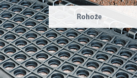 rohože a čistiace zóny